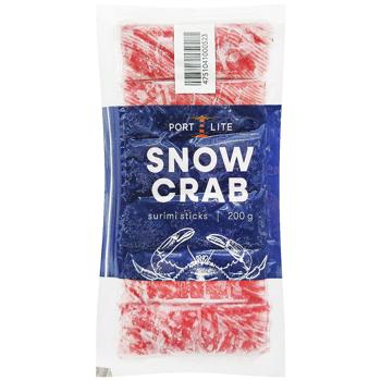 Крабові палички PortLite Сніговий краб 54% 200г - купити, ціни на КОСМОС - фото 1