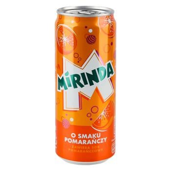 Напиток газированный Mirinda 0,33л - купить, цены на METRO - фото 1