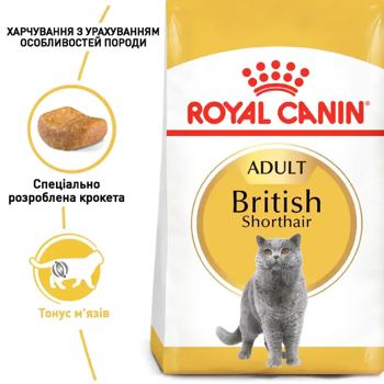 Royal Canin Adult Dry Food with Poultry for Cats of British Shorthair Breed 2kg+400g - buy, prices for MasterZoo - photo 2