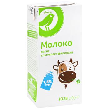 Auchan UHT Milk 1.5% 1028g - buy, prices for - photo 3