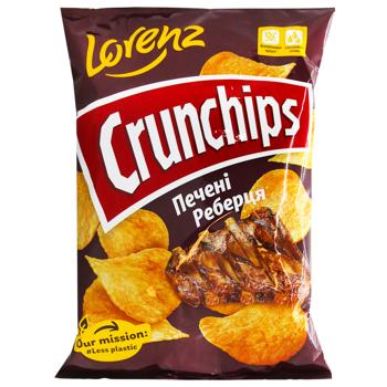 Lorenz Crunchips Pork Ribs Chips 110g - buy, prices for ULTRAMARKET - photo 1