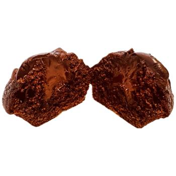 Auchan Chocolate Muffin with Chocolate Filling - buy, prices for Auchan - photo 1