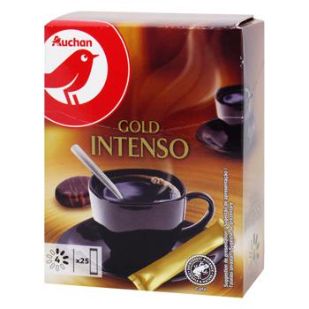 Кофе Ашан растворимый в стиках 25шт*2г - заказать лучшие с Auchan