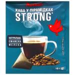 Кофе молотый Auchan Strong в пирамидках 10г