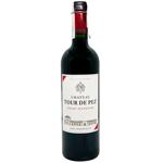 Вино Chateau Tour De Pez червоне сухе 13,5% 0,75л