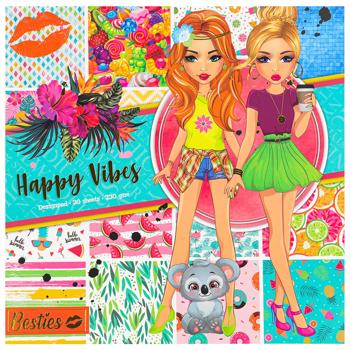 Блокнот для дизайну Besties Happy Vibes - купити, ціни на КОСМОС - фото 1