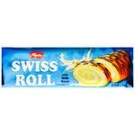 Рулет Mindy Swiss Roll с молочным вкусом бисквитный 250г
