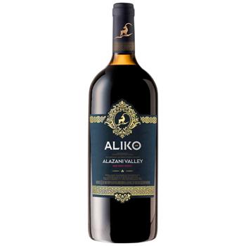 Aliko Alazani Valley Red Semi-sweet Wine 9-13% 1.5l - buy, prices for MegaMarket - photo 1