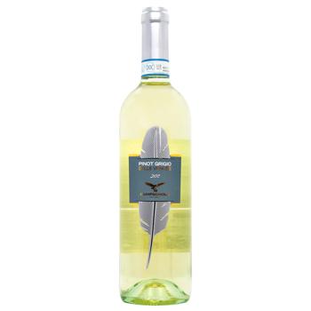 Вино Campagnola Pinot Grigio біле сухе 12.5% 0,75л - купити, ціни на AlcoHub - фото 1