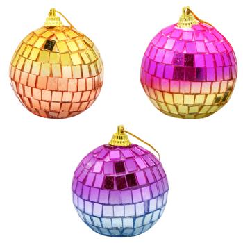 Koopman Mirror Christmas Ball 30cm Multi-Colored - buy, prices for NOVUS - photo 1
