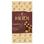 Шоколад темный Heidi Grand'or Dark & Hazelnut с целым карамелизированным фундуком 100г