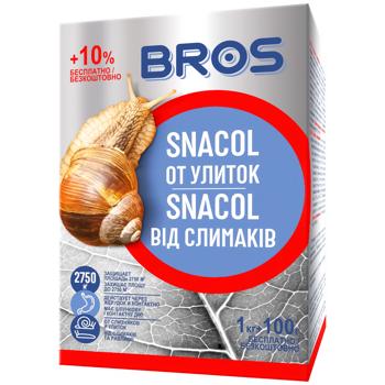 Bros Snacol Snail Repellent 1kg - buy, prices for Auchan - photo 1