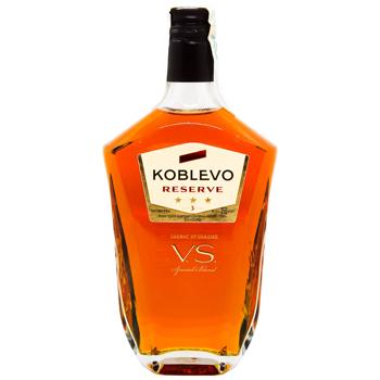 Koblevo Reserve VS 3 Years Brandy 40% 0.35l - buy, prices for Epicentr FOOD - photo 1