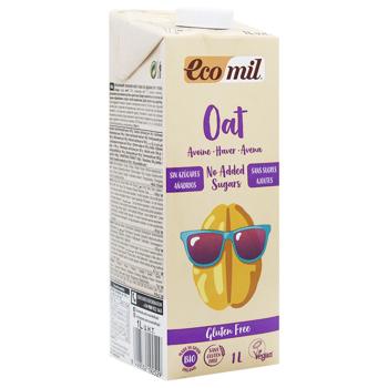 Ecomil Organic Vegetable Milk from Oats without Sugar 1l - buy, prices for ULTRAMARKET - photo 2