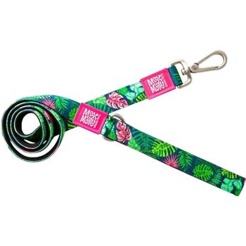 Повідець для собак Max Molly Short Leash Тропіки М - зелений - купити, ціни на MasterZoo - фото 2