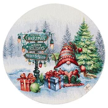 Provans Christmas Bonfire Tapestry Napkin 35cm - buy, prices for MegaMarket - photo 1