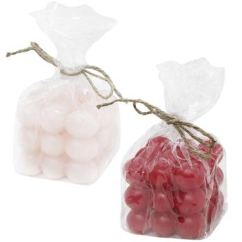 Actuel Square Candle 6x6cm in assortment