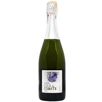 Cola de Cometa Cava White Brut Sparkling Wine 11.5% 0.75l - buy, prices for Auchan - photo 1