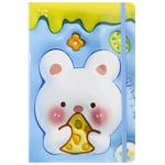 Книга записная Zibi Yammy голубая А5 80 листов