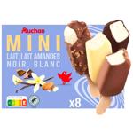 Морозиво Auchan асорті 4 види 8шт 259г