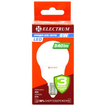 Electrum LED Lamp А50 6W E14 4000 - buy, prices for MegaMarket - photo 2