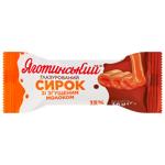 Yahotynskyi Glazed Curd Snack with Condensed Milk 15% 36g