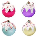 Куля ялинкова Koopman з крихтами та глазур’ю 8см