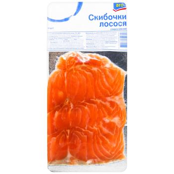 Aro Light-Salted Sliced Salmon without Skin 90g - buy, prices for - photo 1