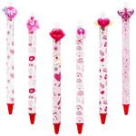 Hearts Write-Erase Blue Gel Pen 0.5mm in Assortment
