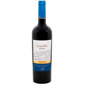 Gran Viu Seleccion Red Dry Wine 14.5% 0.75l - buy, prices for WINETIME - photo 1