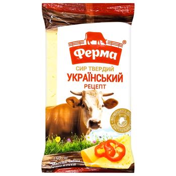 Сир Ферма Український рецепт 50% 150г - купити, ціни на AlcoHub - фото 1
