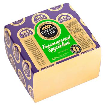 Cheese Club Hollandskyi Hard Cheese 45% - buy, prices for ULTRAMARKET - photo 2