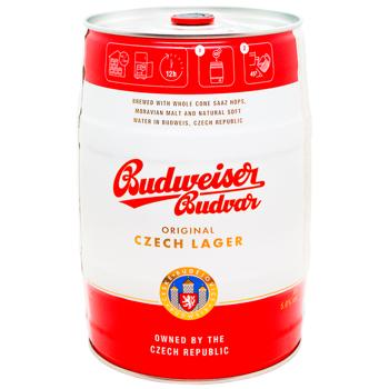 Budweiser Budvar Light Beer 5% 5l