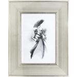 Рамка для фото Koopman пластик серебряный 13х18см