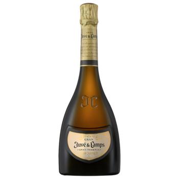 Gran Juve & Camps Reserva White Brut Sparkling wine 12% 0.75l - buy, prices for Epicentr FOOD - photo 1