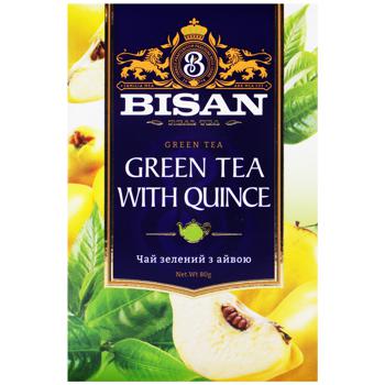 Чай зелений Bisan With Quince 80г - купити, ціни на Auchan - фото 2