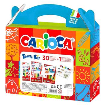 Carioca Felt Tip Pens 30pcs with Coloring Album - buy, prices for METRO - photo 2