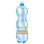 Obolonska Lemon and Orange Flavored Highly Carbonated Mineral Water 2l