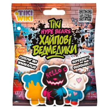 Іграшка-сквіш Tiki Wiki Тікі Хайпові Ведмедики - купити, ціни на КОСМОС - фото 1
