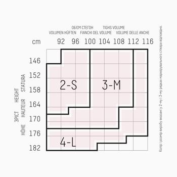 Колготы Giulia Lovers Nero женские 20 ден размер 3 - купить, цены на ЕКО Маркет - фото 2