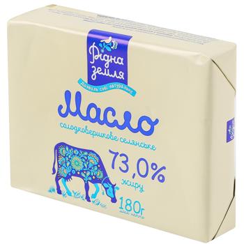 Ridna Zemlia Butter 73% 180g