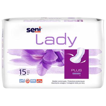 Seni Lady Plus Urological Pads 15pcs - buy, prices for MegaMarket - photo 1