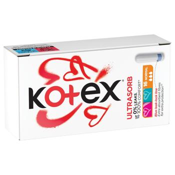 Kotex Normal UltraSorb Tampons 16pcs - buy, prices for ULTRAMARKET - photo 2
