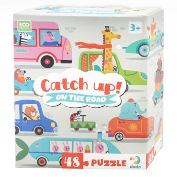 Dodo Catch Up! On The Road Puzzle 48 elements
