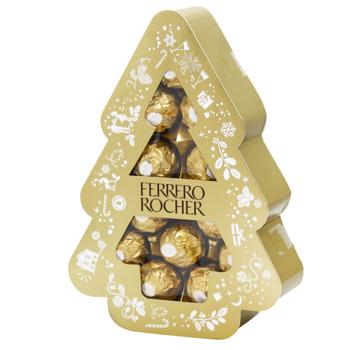 Конфеты Ferrero Roche Елка 150г - купить, цены на NOVUS - фото 1