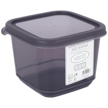Violet House Transparent Black Container 0.5l - buy, prices for - photo 2