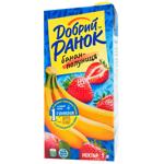 Dobryi Ranok Banana-strawberry Nectar 1l