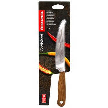 Ніж Tescoma Feelwood універсальний 13см - купити, ціни на МегаМаркет - фото 1