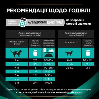 Корм влажный Pro Plan Veterinary Diets EN Gastrointestinal для кошек с заболеваниями желудочно-кишечного тракта 195г - купить, цены на MasterZoo - фото 8