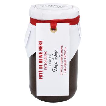 Паштет Don Antonio 180 г з чорних оливок И138 (Італія) - купить, цены на КОСМОС - фото 1